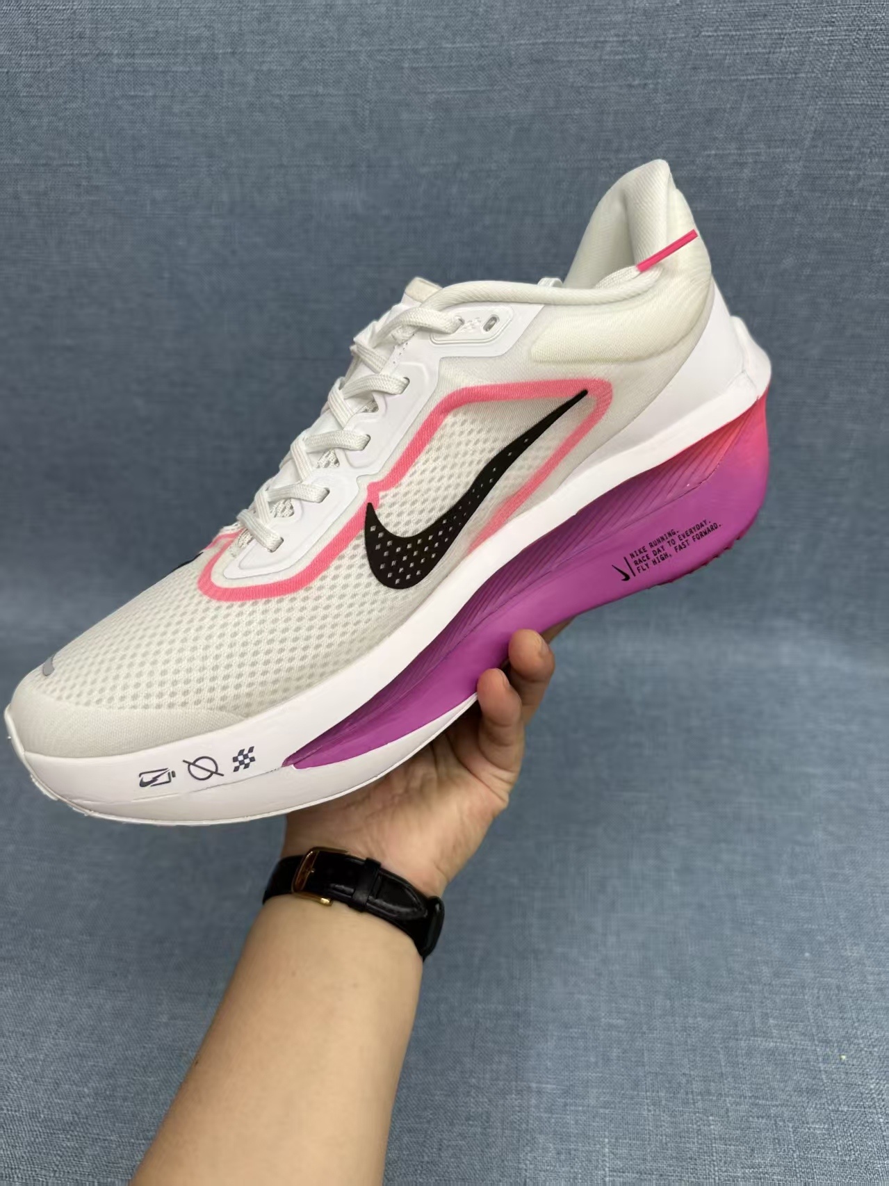 Nike Zoom Fly 6 – White, Purple, Black &Orange